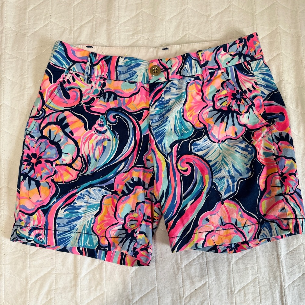Lilly Pulitzer Colorful Floral Women's Shorts
